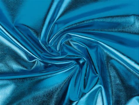 light blue metallic fabric|blue metallic material.